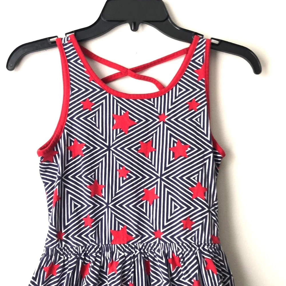 Gymboree Stars & Stripes Girl’s Dress size 10